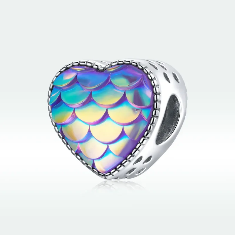 (zdjęcie do) Koraliki PANDORA Style Heart Scale - BSC433 - Wyświetl 2