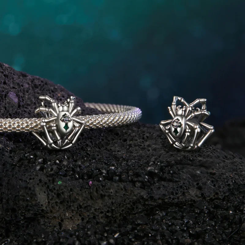 (zdjęcie do) Koraliki PANDORA Style Mysterious Spider - BSC1062 - Wyświetl 4