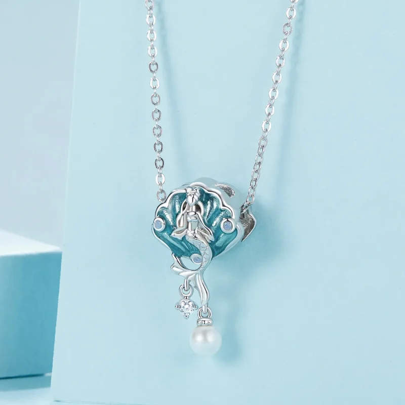 (zdjęcie do) Koraliki syrenki w stylu PANDORA Shell - SCC2845 - Wyświetl 3