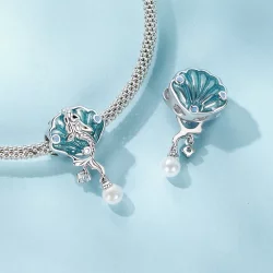 Koraliki syrenki w stylu PANDORA Shell - SCC2845
