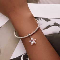 Koraliki szklane rozgwiazdy w stylu PANDORA - BSC599