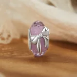 Koraliki szklane w stylu PANDORA Bowknot - BSC1057