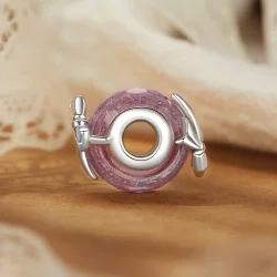 Koraliki szklane w stylu PANDORA Bowknot - BSC1057