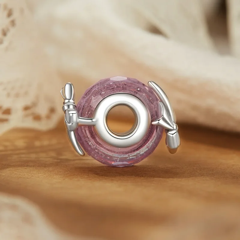 (zdjęcie do) Koraliki szklane w stylu PANDORA Bowknot - BSC1057 - Wyświetl 3
