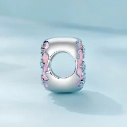 Koraliki w kształcie pączka w stylu PANDORA - SCC2844