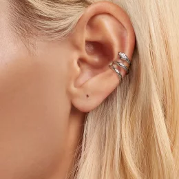 Mankiet na ucho w kształcie węża w stylu PANDORA - SCE1779