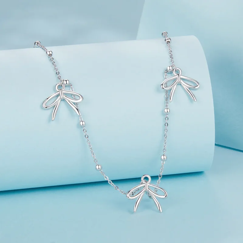 (zdjęcie do) Naszyjnik PANDORA Style Bow - SCN529 - Wyświetl 2