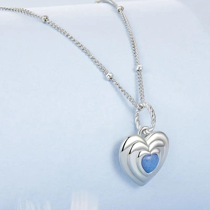(zdjęcie do) Naszyjnik PANDORA Style Heart - BSN375 - Wyświetl 2