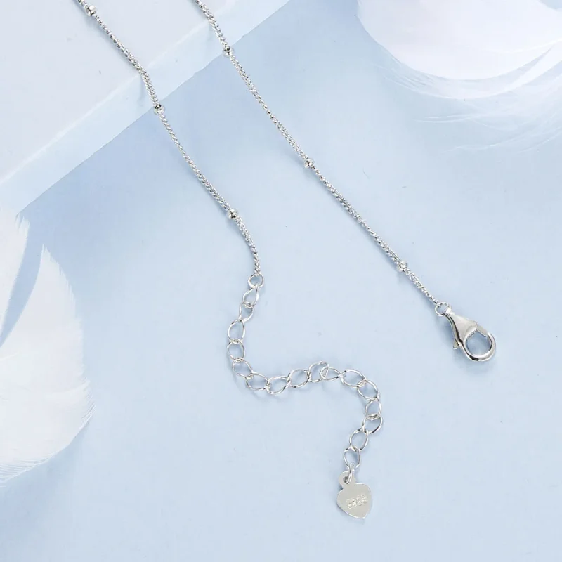(zdjęcie do) Naszyjnik PANDORA Style Heart - BSN375 - Wyświetl 4