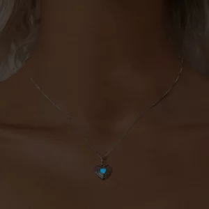 Naszyjnik PANDORA Style Heart - BSN375