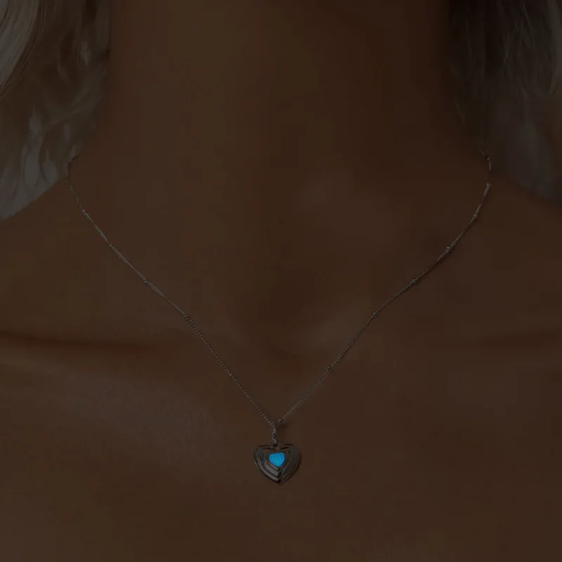(zdjęcie do) Naszyjnik PANDORA Style Heart - BSN375 - Wyświetl 6