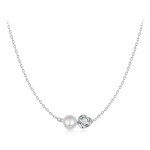 Naszyjnik PANDORA Style Moissanite Rose (z jednym certyfikatem) - MSN040