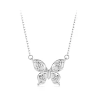 Naszyjnik PANDORA Style Rose Butterfly - BSN396
