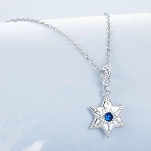 Naszyjnik PANDORA Style Starburst Demon Eye - BSN397