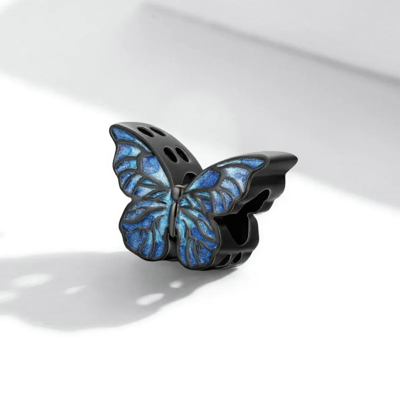 (zdjęcie do) PANDORA Style Dark Butterfly - BSC550 - Wyświetl 2