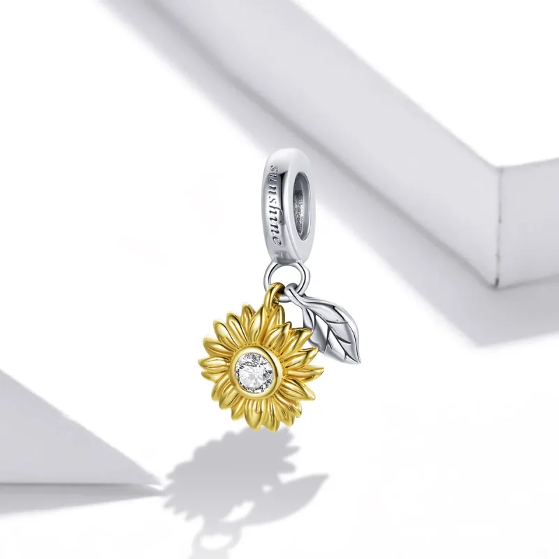 (zdjęcie do) PANDORA Style Lśniący słonecznik - BSC462 - Wyświetl 2
