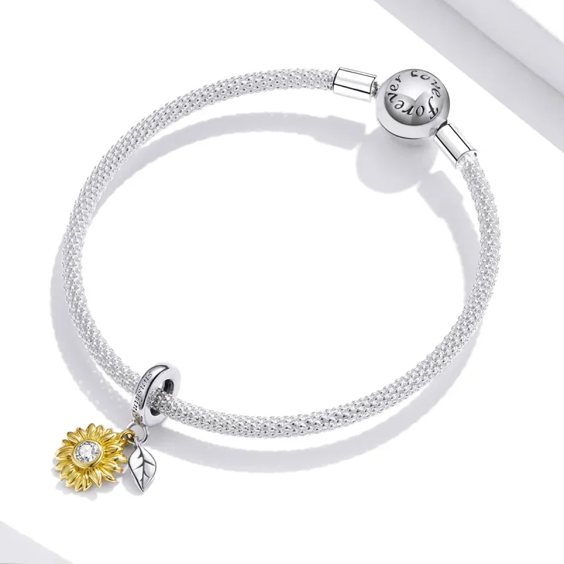 (zdjęcie do) PANDORA Style Lśniący słonecznik - BSC462 - Wyświetl 5