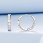 PANDORA Style Princess Square Sparkling Kolczyki - BSE1102