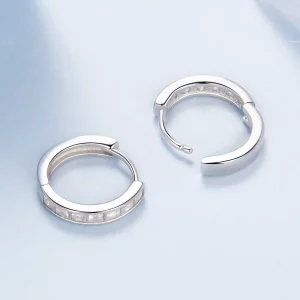 PANDORA Style Princess Square Sparkling Kolczyki - BSE1102