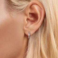PANDORA Style Princess Square Sparkling Kolczyki - BSE1102