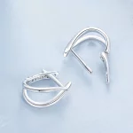 PANDORA Style Wykwintna srebrna klamra do ucha - BSE1053