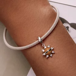 PANDORA Style Wykwintne koraliki słoneczne - BSC600