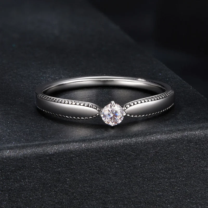 (zdjęcie do) Pierścionek PANDORA Style Exquisite lśniący (jeden certyfikat) - MSR062 - Wyświetl 3