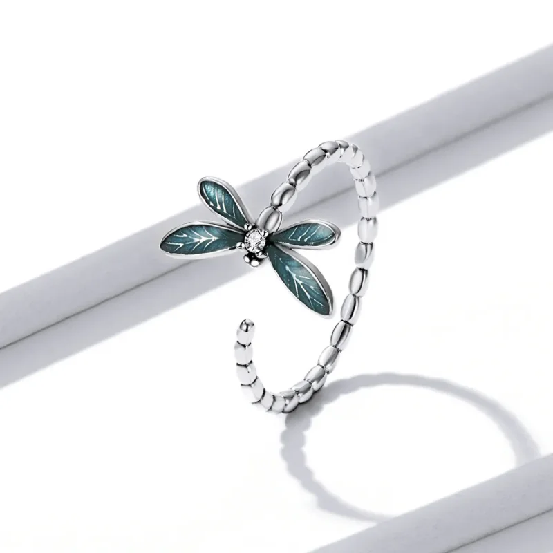 (zdjęcie do) Pierścionek PANDORA Style Gorgeous Dragonfly - BSR216 - Wyświetl 2