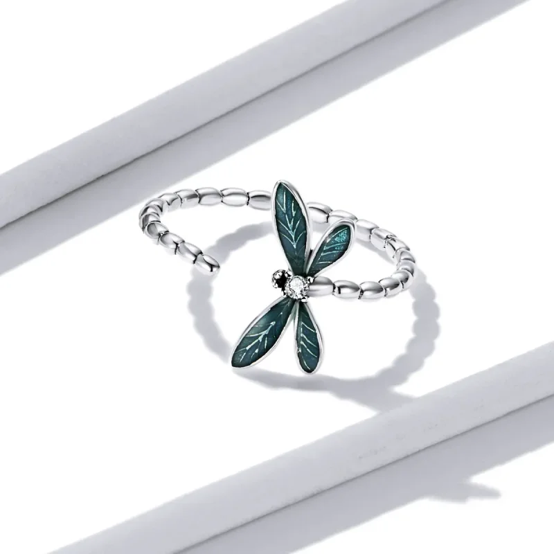 (zdjęcie do) Pierścionek PANDORA Style Gorgeous Dragonfly - BSR216 - Wyświetl 10