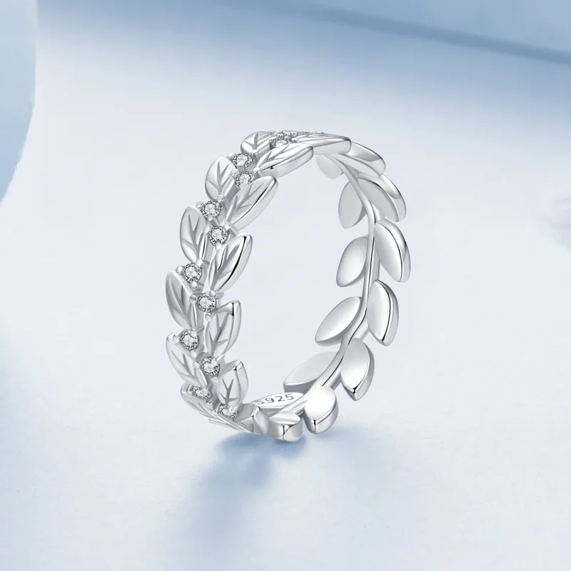 (zdjęcie do) Pierścionek PANDORA Style Leaf - BSR600 - Wyświetl 2