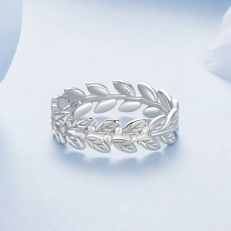 (zdjęcie do) Pierścionek PANDORA Style Leaf - BSR600 - Wyświetl 4