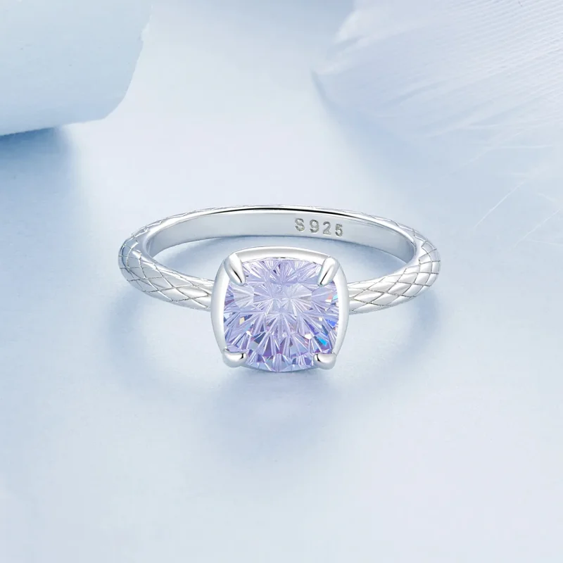 (zdjęcie do) Pierścionek PANDORA Style Sparkling Fireworks - BSR573 - Wyświetl 3