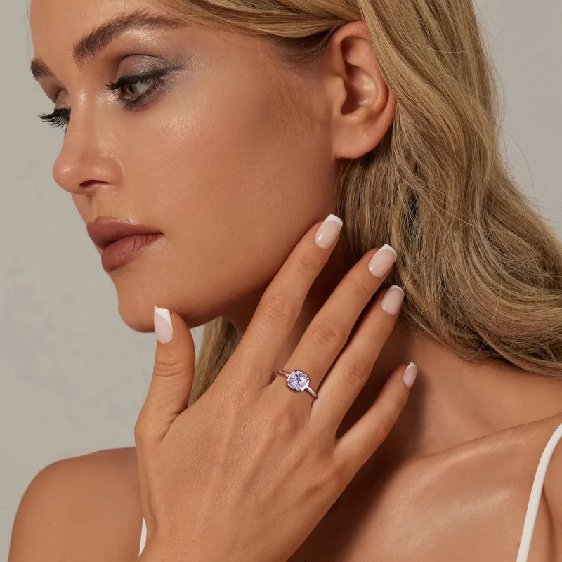 (zdjęcie do) Pierścionek PANDORA Style Sparkling Fireworks - BSR573 - Wyświetl 8