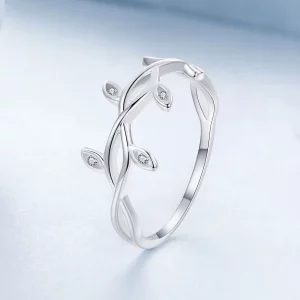 Pierścionek w stylu PANDORA Leaf - BSR581
