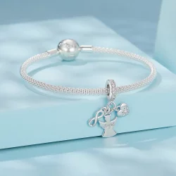 Wisiorek Anioł Stróż w stylu PANDORA - SCC2902
