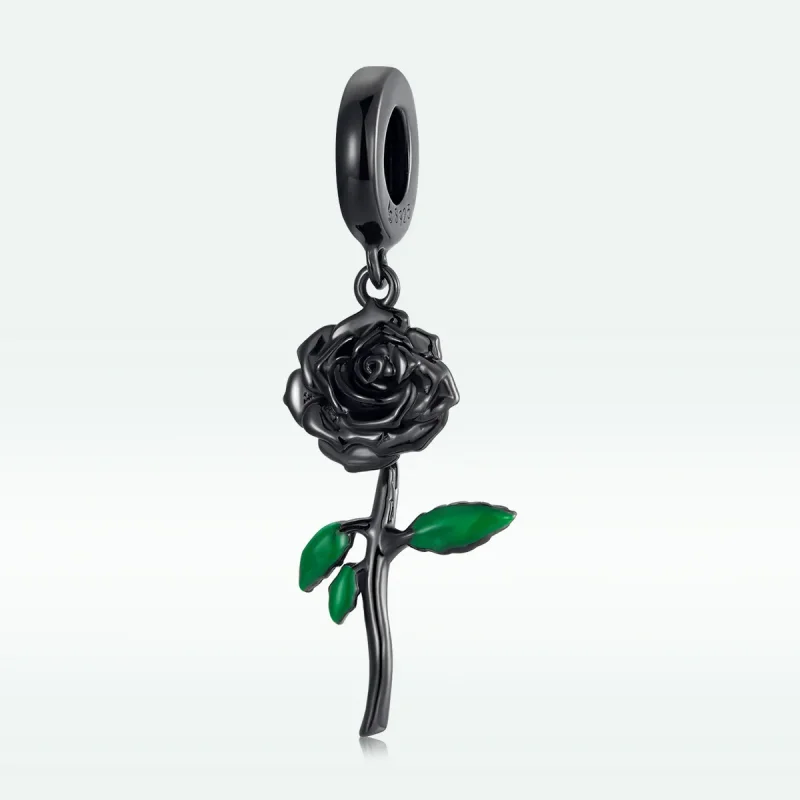 (zdjęcie do) Wisiorek PANDORA Style Black Rose - BSC584 - Wyświetl 3