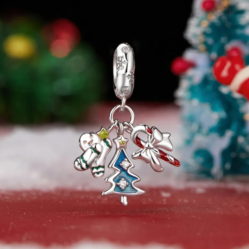 (zdjęcie do) Wisiorek PANDORA Style Christmas Joy - SCC2914 - Wyświetl 2