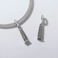 Wisiorek PANDORA Style Krzywa Wieża w Pizie - SCC2876
