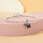 Wisiorek Pandora Style Schnauzer - SCC2835
