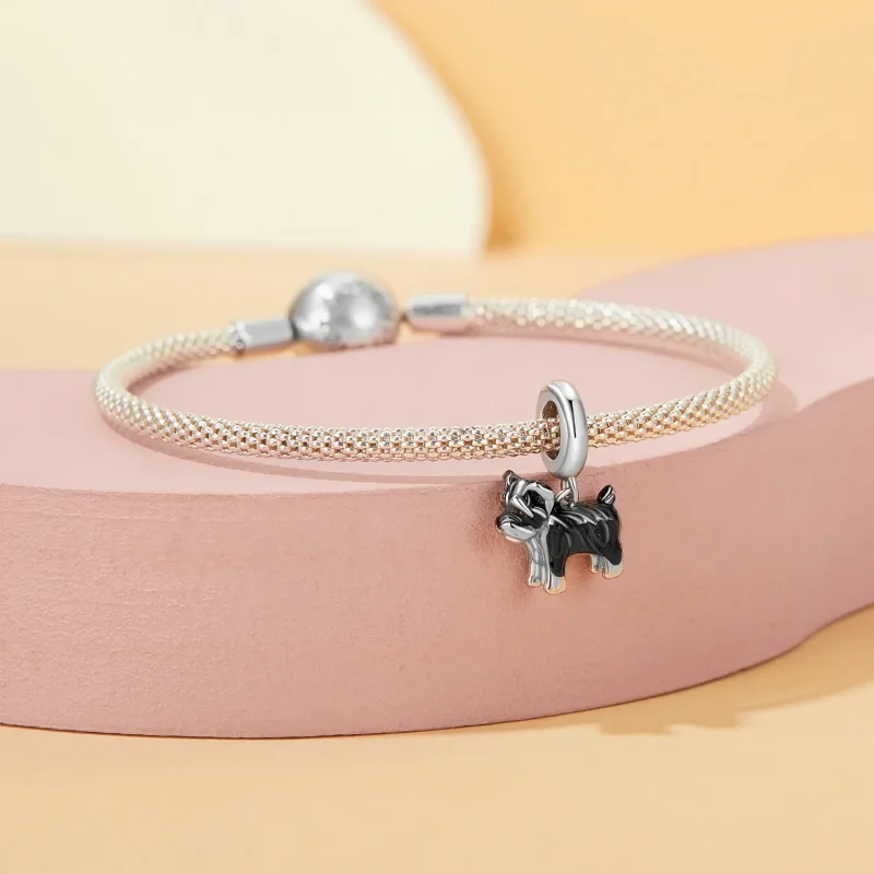 (zdjęcie do) Wisiorek Pandora Style Schnauzer - SCC2835 - Wyświetl 3