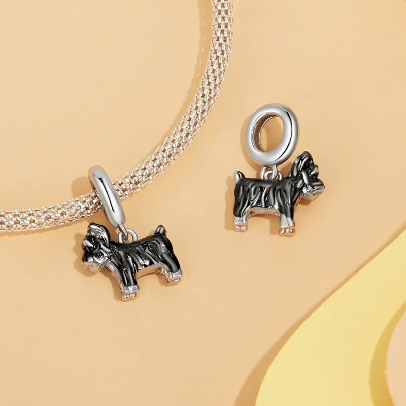 (zdjęcie do) Wisiorek Pandora Style Schnauzer - SCC2835 - Wyświetl 4