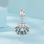Wisiorek w kształcie muszli w stylu PANDORA - SCC2884