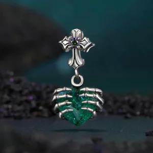 Wisiorek w kształcie serca w stylu PANDORA - BSC1061