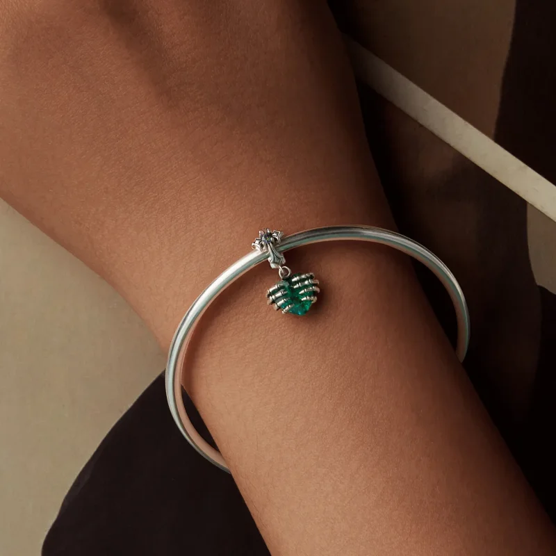 (zdjęcie do) Wisiorek w kształcie serca w stylu PANDORA - BSC1061 - Wyświetl 6
