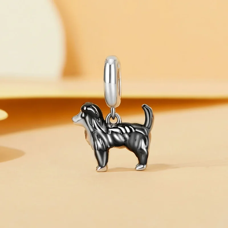 (zdjęcie do) Wisiorek w stylu PANDORA Border Collie - SCC2836 - Wyświetl 2