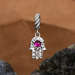 Wisiorek w stylu PANDORA Ręka Fatimy - SCC2848