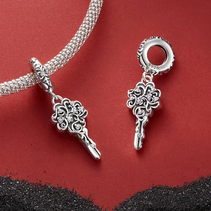 (zdjęcie do) Zawieszka na szczęście w stylu PANDORA - SCC2850 - Wyświetl 4