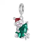 Zawieszka Pandora Style Christmas Bear - BSC1065