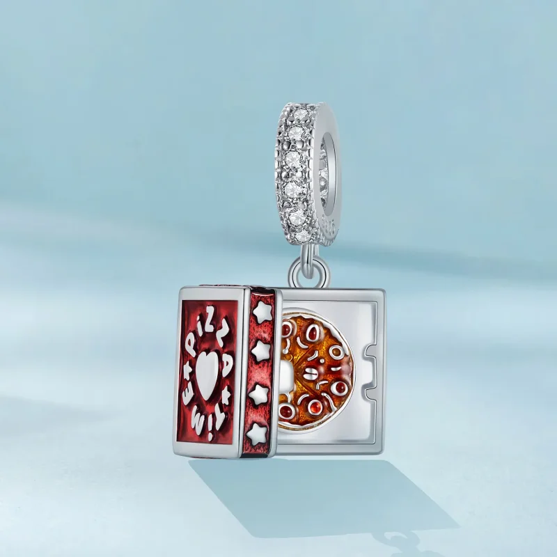 (zdjęcie do) Zawieszka Pandora Style Fun Pizza - SCC2841 - Wyświetl 2