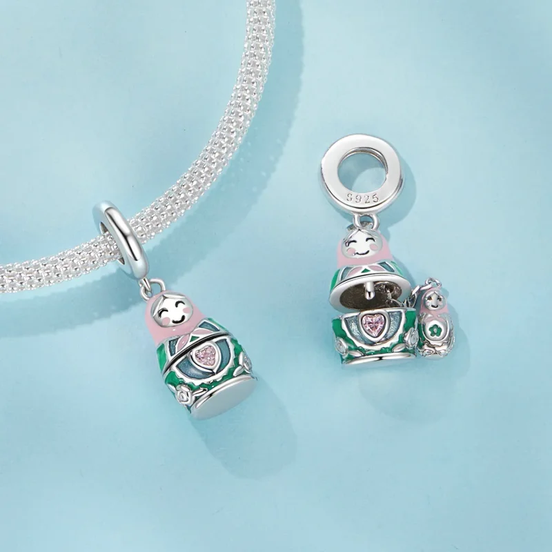 (zdjęcie do) Zawieszka Pandora Style Russian Doll - SCC2901 - Wyświetl 4